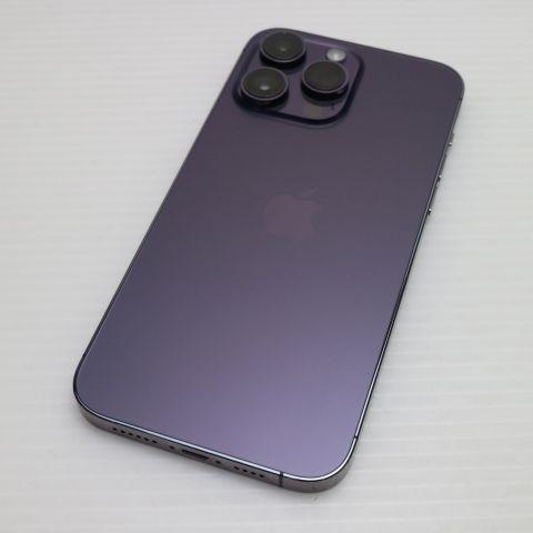 美品 SIMフリー iPhone14 Pro Max 512GB ディープパープル スマホ 中古