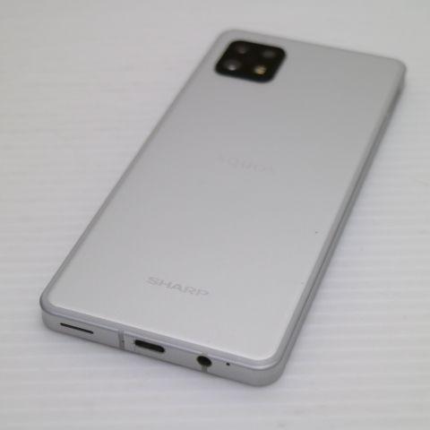 AQUOS sense6s SHARP SH-RM19s シルバー　新品未開封 超美品 SIMフリー AQUOS sense6s SH-RM19s シルバー スマホ 中古あす