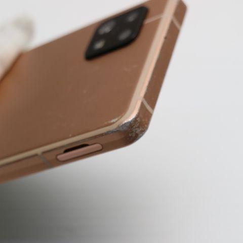 良品中古 SIMフリー AQUOS sense6s SH-RM19s ライトカッパー スマホ