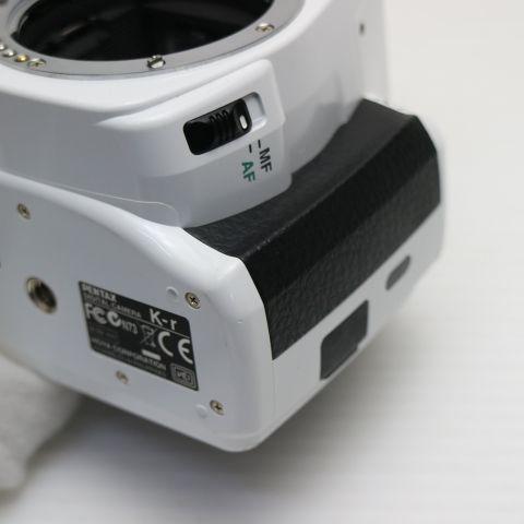 超美品 PENTAX K-r ホワイト×ブラック 即日発送 デジタル一眼 本体