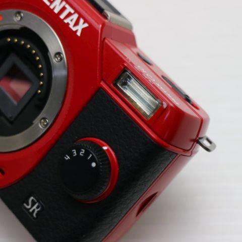 美品 PENTAX Q10 レッド ボディ 即日発送 デジ1 デジタルカメラ 本体