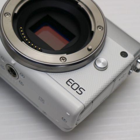 【明日午前発送可能】Canon EOS M100 ミラーレス一眼 新品同様 EOS M100 ホワイト 即日発送 Canon ミラーレス一眼カメラ