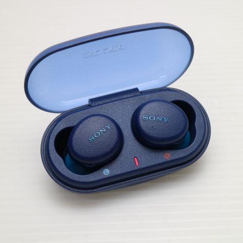新品同様 WF-XB700 EXTRA BASS ブルー ワイヤレスイヤホン SONY あす