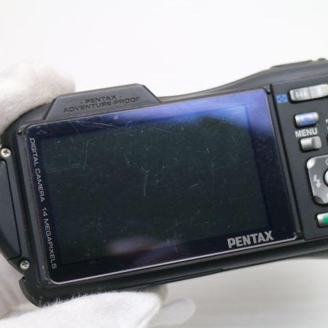 美品 Optio WG-1 ブラック 即日発送 PENTAX デジカメ デジタルカメラ