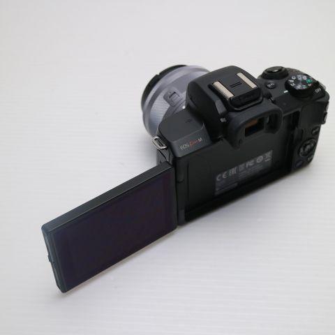 超美品 EOS Kiss M EF-M15-45 IS STM レンズキット ブラック 即日発送