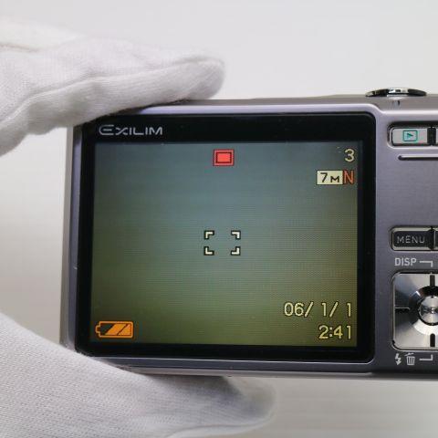 超美品 EX-Z700 グレー 即日発送 CASIO EXILIM デジカメ 本体 あすつく