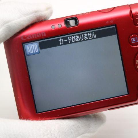 超美品 IXY DIGITAL 210 IS レッド 即日発送 Canon デジカメ デジタル