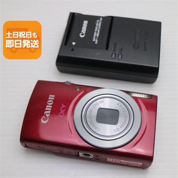 超美品 IXY 120 レッド 即日発送 デジカメ Canon 本体 あすつく 土日祝
