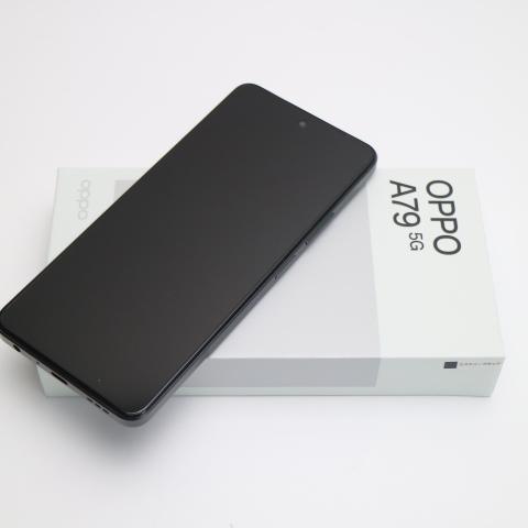新品未使用 SIMフリー OPPO A79 5G ミステリーブラック スマホ OPPO 