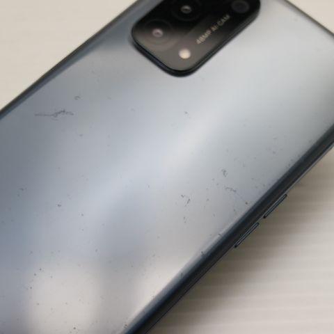 美品 SIMフリー OPPO A54 5G シルバーブラック 白ロム 本体 即日発送
