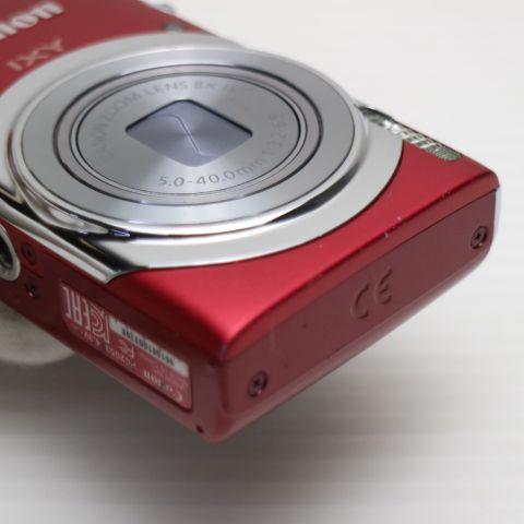 超美品 IXY 130 レッド 即日発送 デジカメ Canon 本体 あすつく 土日祝