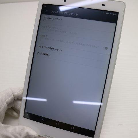 美品 601LV Lenovo TAB3 ホワイト スマホ 本体 白ロム 中古 あすつく