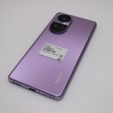 新品同様 OPPO Reno10 Pro 5G A302OP グロッシーパープル スマホ OPPO 