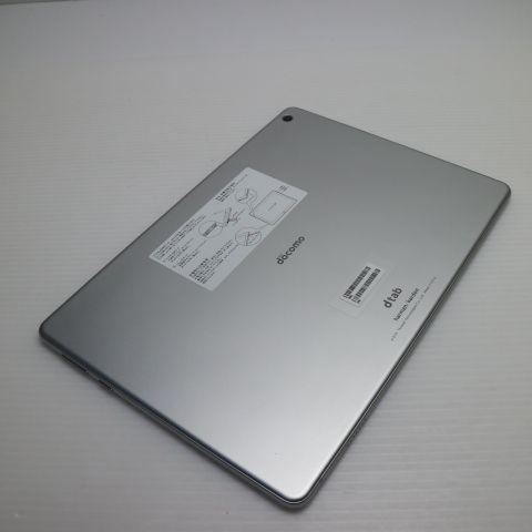超美品 d-01K dtab シルバー タブレット 白ロム 中古 DoCoMo HUAWEI