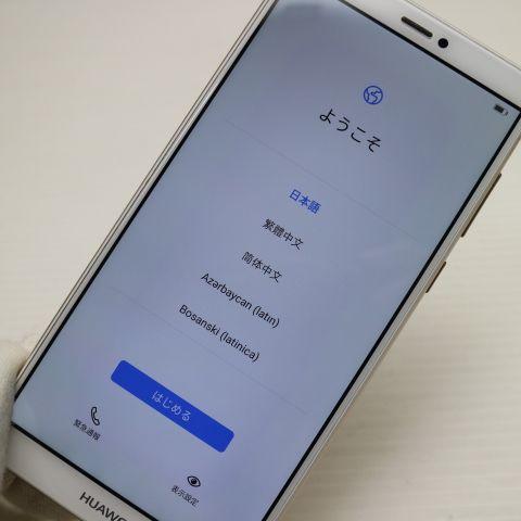 超美品 SIMフリー HUAWEI nova lite 2 ゴールド スマホ 即日発送 白
