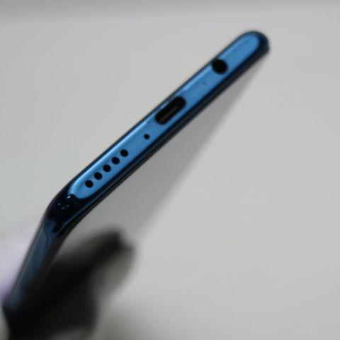 超美品 Y!mobile HUAWEI P30 lite ピーコックブルー スマホ 本体 白