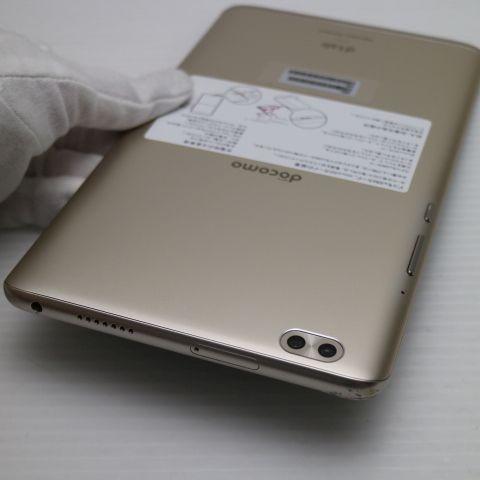 美品 d-02K dtab Compact ゴールド タブレット 白ロム 中古 タブレット DoCoMo HUAWEI あすつく 土日祝発送OKの画像
