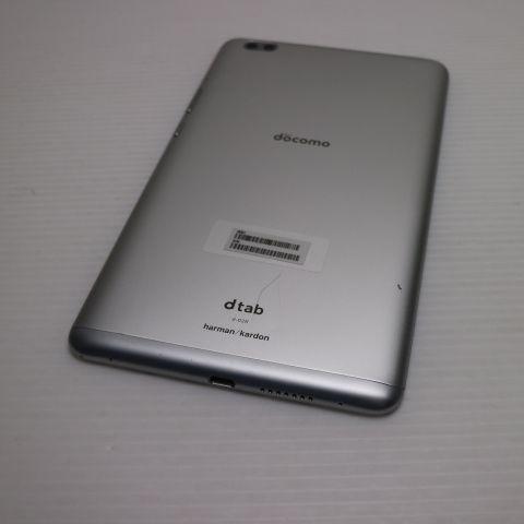 美品 d-02K dtab Compact シルバー タブレット 白ロム 中古 タブレット DoCoMo HUAWEI あすつく 土日祝発送OKの画像