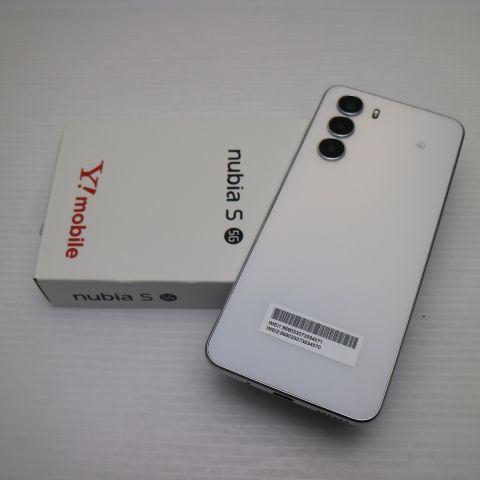 新品未使用 SIMフリー nubia S 5G A403ZT ホワイト スマホ ZTE 即日