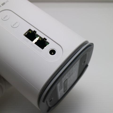 超美品 Speed Wi-Fi HOME 5G L13 ZTR02 ホワイト AU ルーター NEC 即日 