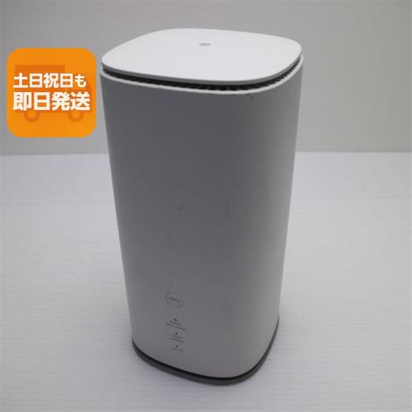 美品 Speed Wi-Fi HOME 5G L13 ZTR02 ホワイト AU ルーター 即日発送