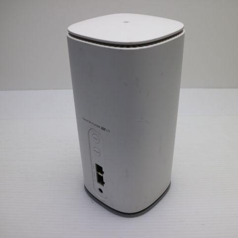 美品 Speed Wi-Fi HOME 5G L13 ZTR02 ホワイト AU ルーター 即日発送