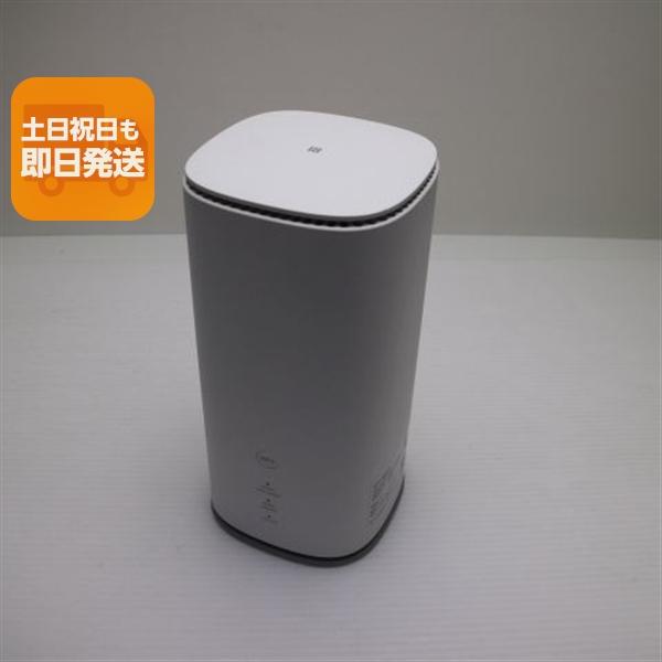 【未使用に近い】Speed Wi-Fi  5G L13 ZTR02 au 美品 Speed Wi-Fi HOME 5G L13 ZTR02 ホワイト AU ルーター 即日発送