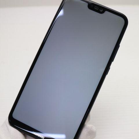 超美品 Y!mobile HUAWEI P20 lite ブラック スマホ 本体 白ロム 中古