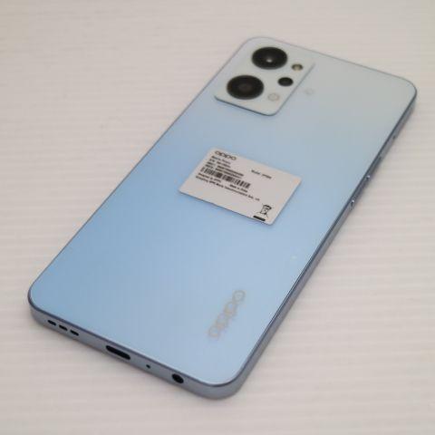 美品 OPPO Reno7 A OPG04 ブルー スマホ 中古あすつく 土日祝発送 即日
