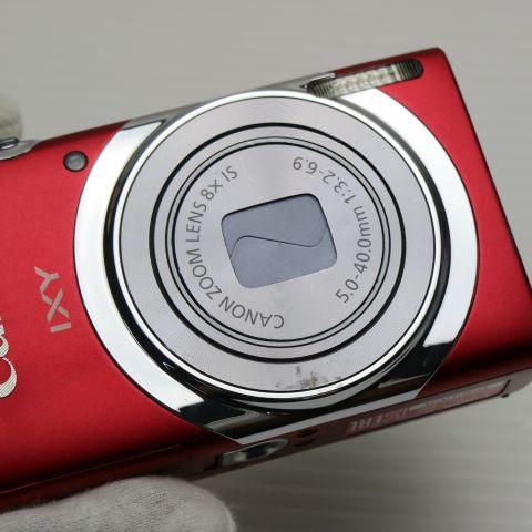 美品 IXY 130 レッド 即日発送 デジカメ Canon 本体 あすつく 土日祝発送OK