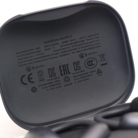 新品同様 Anker Soundcore AeroFit 2 ミッドナイトブラック オープン