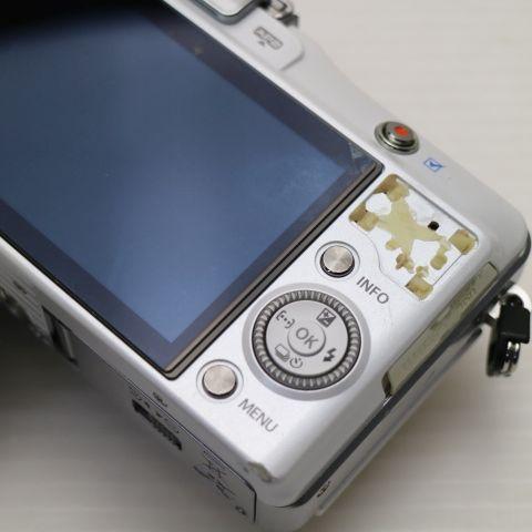 中古 E-PM2 ホワイト ボディ 即日発送 デジ1 OLYMPUS デジタルカメラ 本体 あすつく 土日祝発送OKの画像