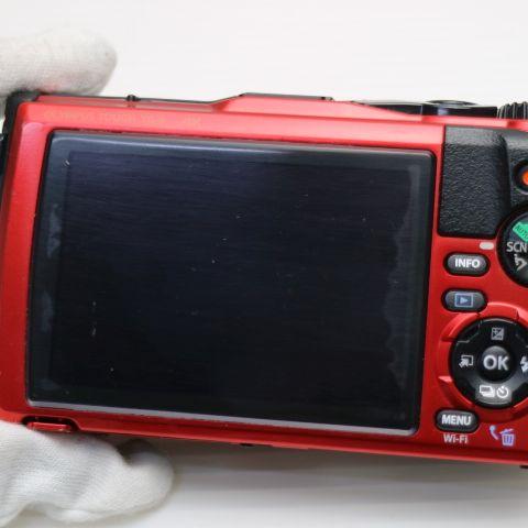 美品 TG-6 レッド 即日発送 OLYMPUS コンパクトデジタルカメラ あす