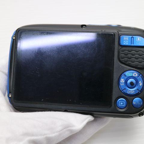 良品中古 PowerShot D30 ブルー 即日発送 デジカメ Canon 本体 あす