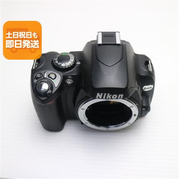 【美品】Nikon D40x ボディ 美品 Nikon D40x ブラック ボディ 即日発送 デジタル一眼 本体 あす