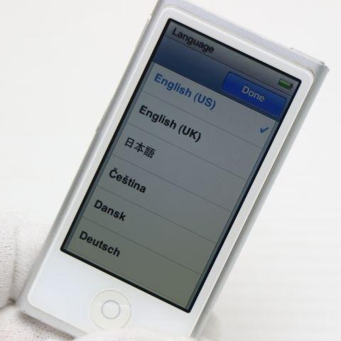 iPod nano 美品 第7世代 16GB シルバー 即日発送 MD480J/A Apple 本体