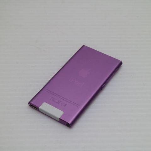 iPod nano 新品同様 第7世代 16GB パープル 即日発送 MD479J/A Apple