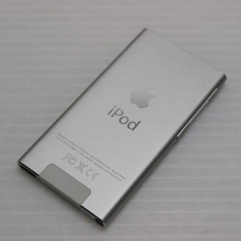 iPod nano 新品同様 第7世代 16GB シルバー 即日発送 MD480J/A