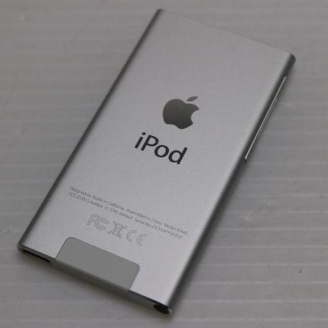 iPod nano 超美品 第7世代 16GB シルバー 即日発送 MD480J/A Apple
