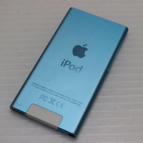 iPod nano 良品中古 第7世代 16GB ブルー 即日発送 MD477J/A Apple