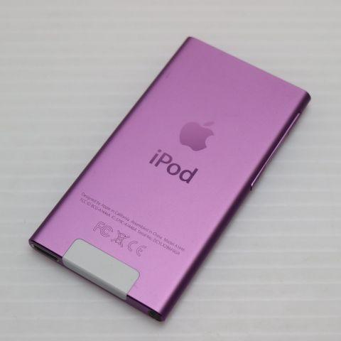 iPod nano 新品同様 第7世代 16GB パープル 即日発送 MD479J/A