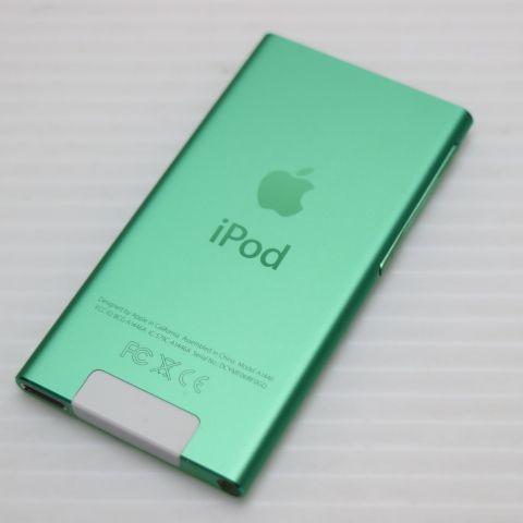 iPod nano 超美品 第7世代 16GB グリーン 即日発送 MD478J/A Apple