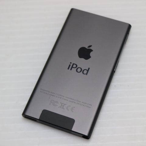 iPod nano 新品同様 第7世代 16GB スペースグレイ 即日発送 Apple 本体