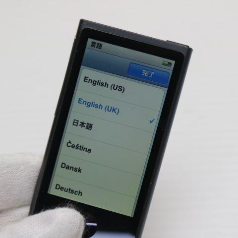 iPod nano 超美品 第7世代 16GB スペースグレイ 即日発送 Apple 本体