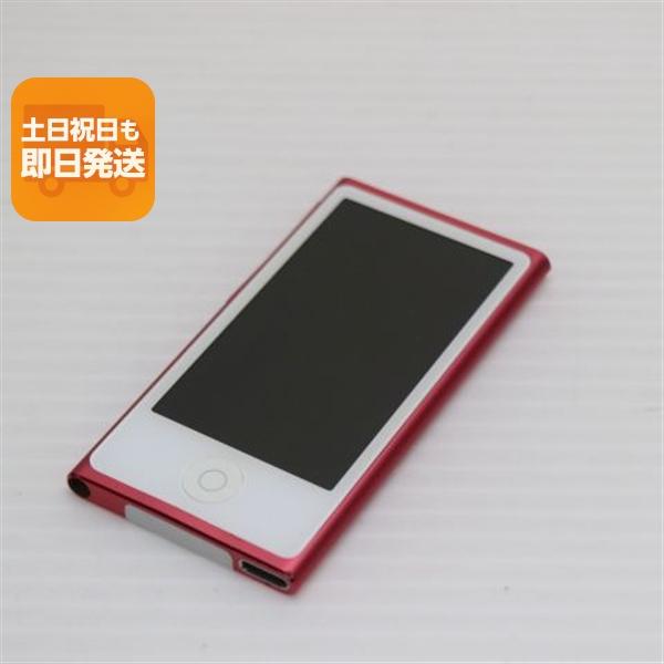 iPod nano 超美品 第7世代 16GB ピンク 即日発送 MD475J/A Apple 本体