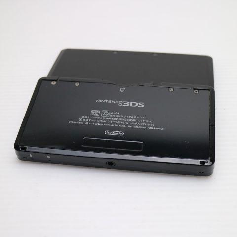良品中古 ニンテンドー3DS クリアブラック 即日発送 game 任天堂 本体