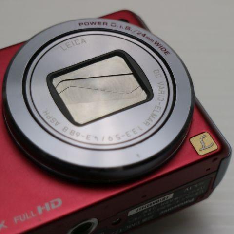 美品 DMC-TZ20 レッド 即日発送 Panasonic LUMIX デジカメ 本体 あす