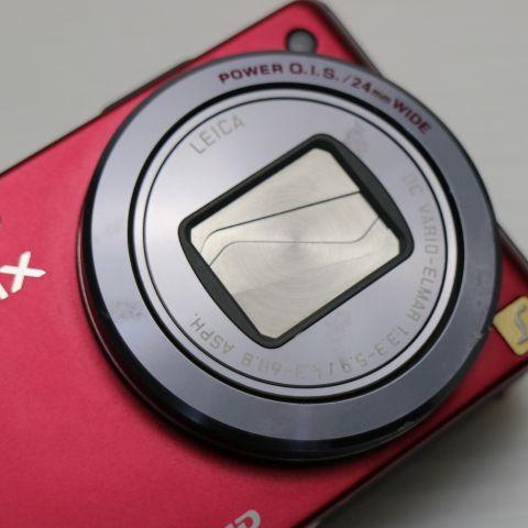 美品 DMC-TZ20 レッド 即日発送 Panasonic LUMIX デジカメ 本体 あす
