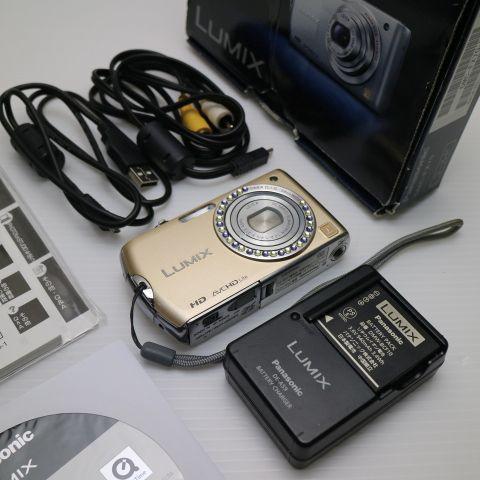 美品】パナソニック デジカメ LUMIX DMC-FX70 リュスクゴールド