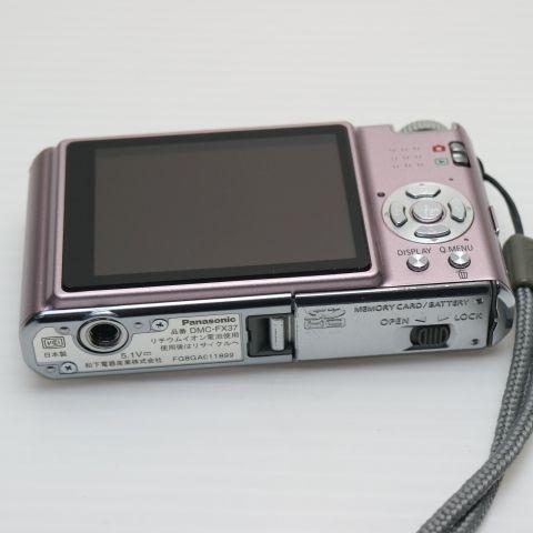 カメラ 美品 PanasonicLUMIX DMC FX37☆デジタルカメラピンク☆